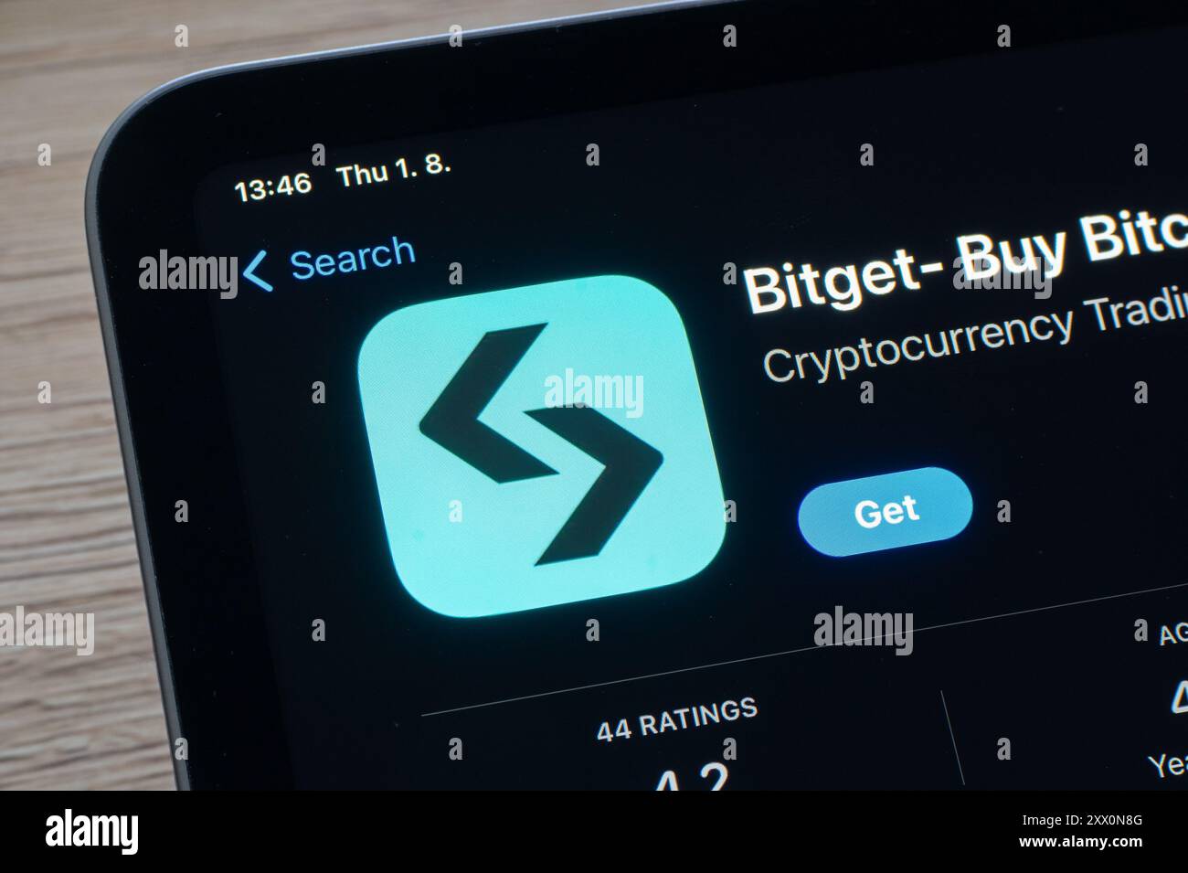 OSTRAVA, CZECHIA - AUGUST 1, 2024: App store with Bitget mobile application  to buy and sell crypto currencies Stock Photo - Alamy