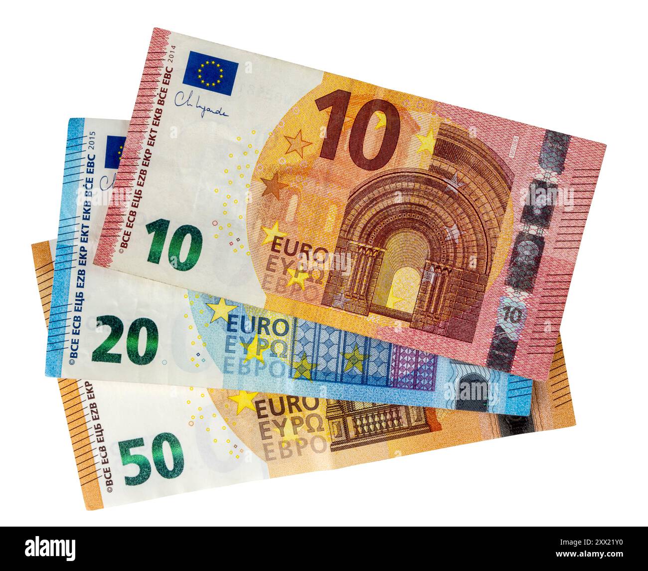 Three banknotes hi-res stock photography and images - Alamy