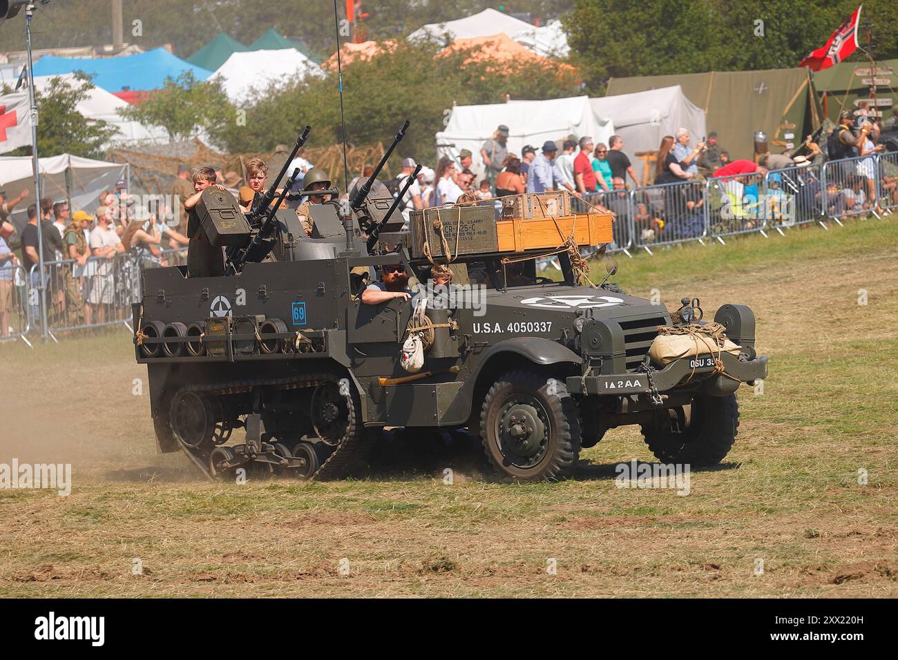 Half-track M3 tourelleau acier. WW2, Guerre, Armée EUR 49,90