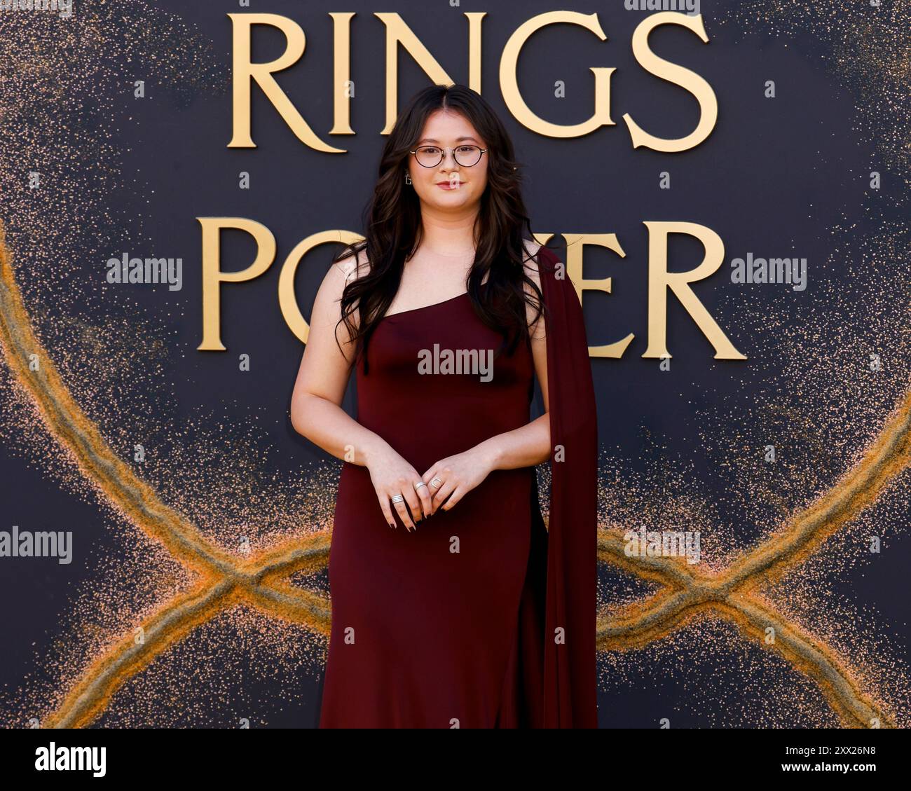 Megan Richards attends The Lord Of The Rings The Rings Of Power