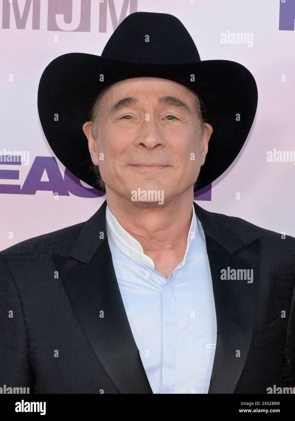 August 20, 2024, Hollywood, California, USA Clint Black attends the