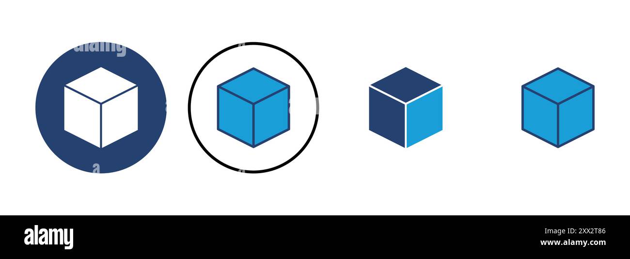 Box icon vector. box vector icon, package, parcel Stock Vector