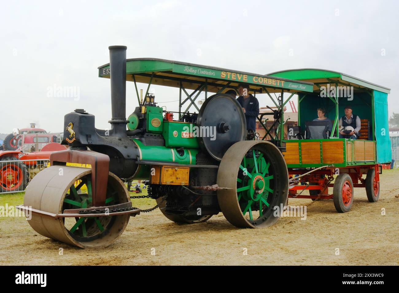 Traction engines at the West of England Steam Engine Rally - John ...