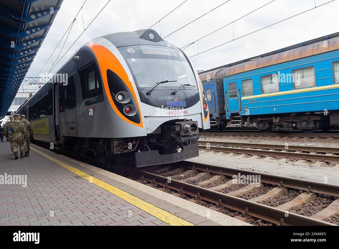 Train ukraine hyundai hi-res stock photography and images - Alamy