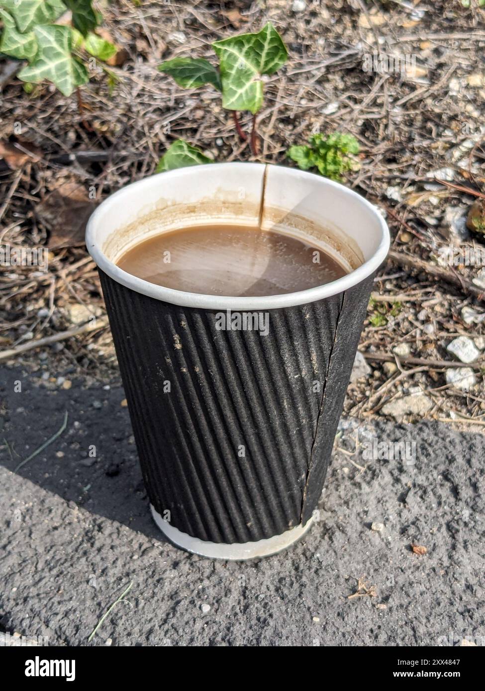 Plastic coffee cup abandoned hi-res stock photography and images - Alamy