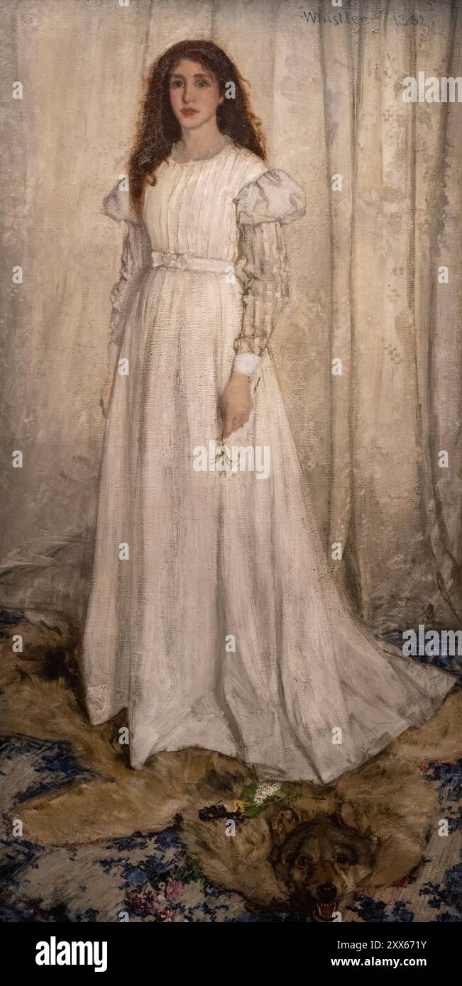 Painting By James McNeill Whistler Called Symphony In White No 1 The painting-by-james-mcneill-whistler-called-symphony-in-white-no-1-the