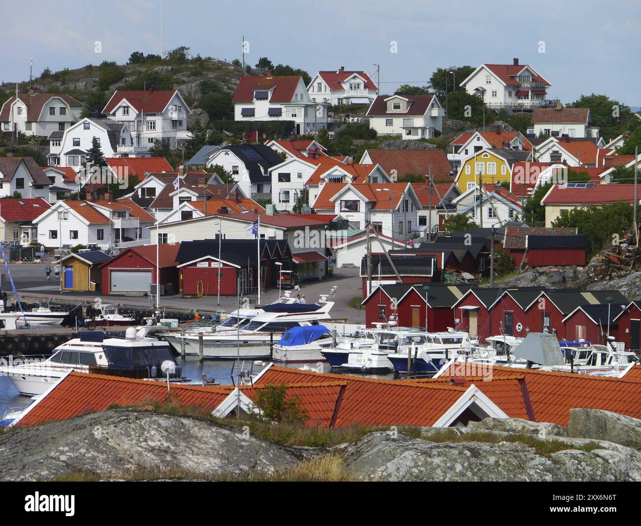 Donsoe archipelago off Gothenburg Stock Photo