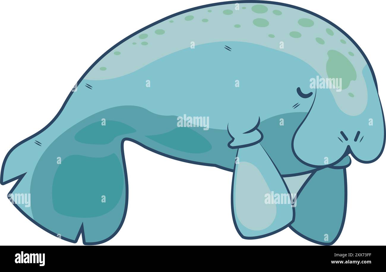 Stellers Sea Cow The Manatees Extinct Gigantic Cousin - emq6nwa