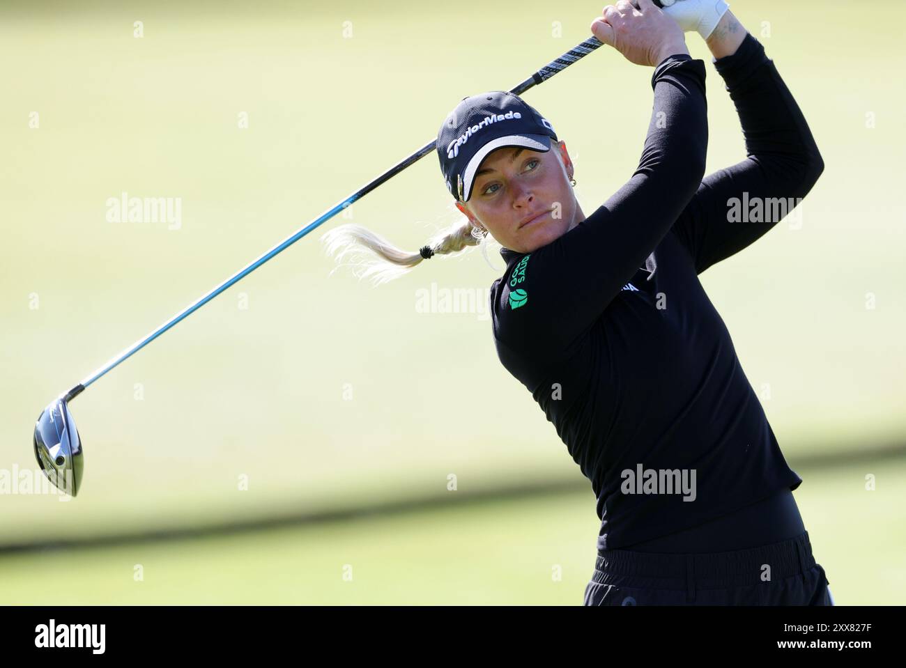 Charley Hull during day two of the 2024 AIG Women's Open at St Andrews