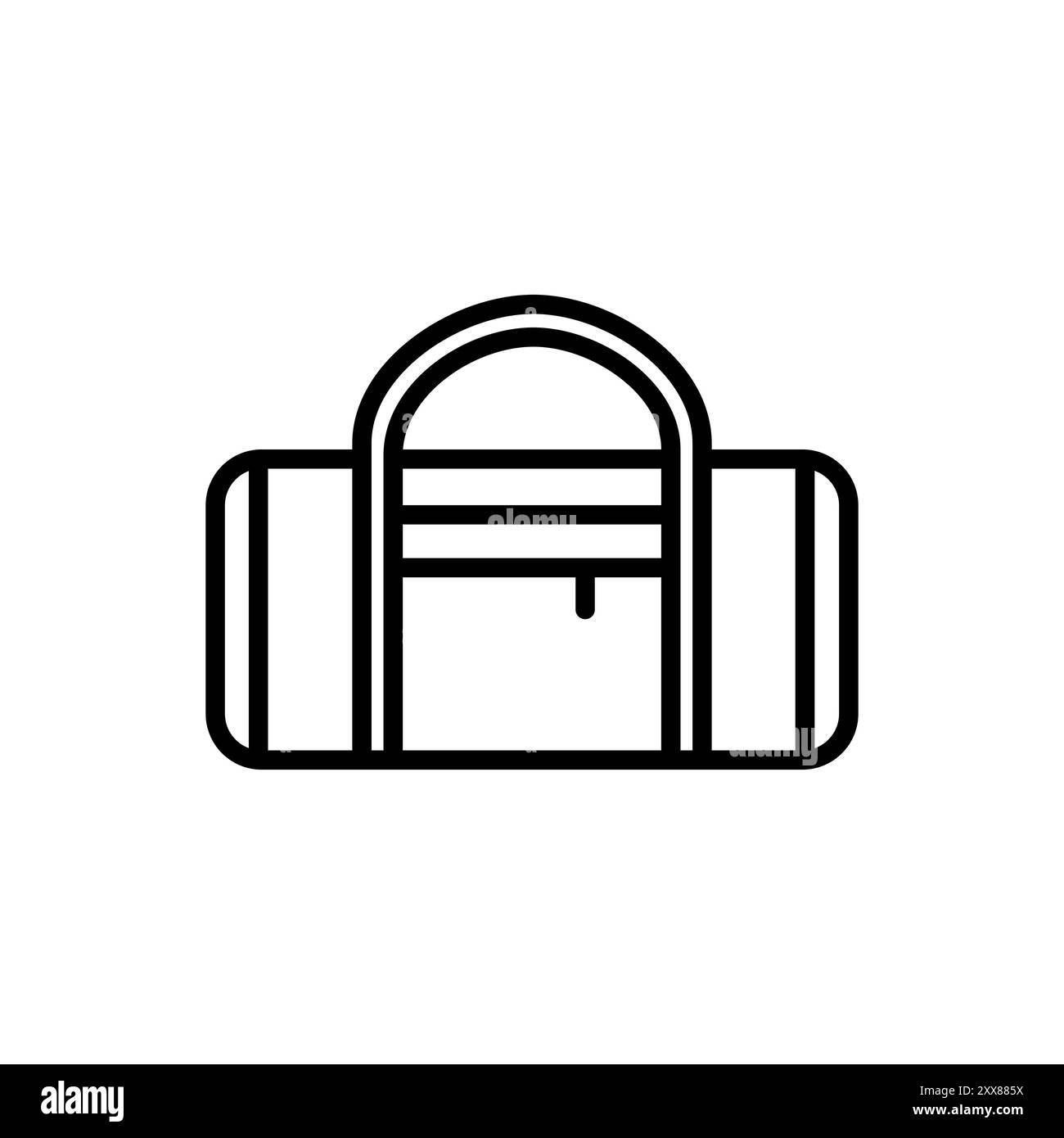 Duffle bag gym Stock Vector Images Alamy