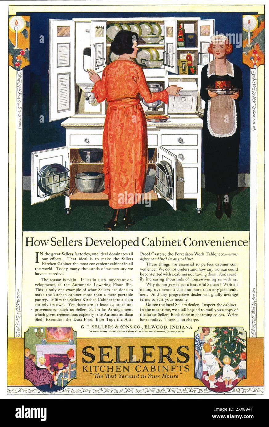 1920s kitchen ad hi-res stock photography and images - Alamy
