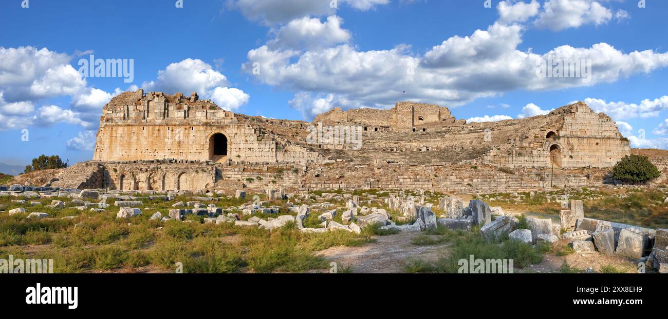 Miletus, city and theater ruins for travel, history and ancient ...