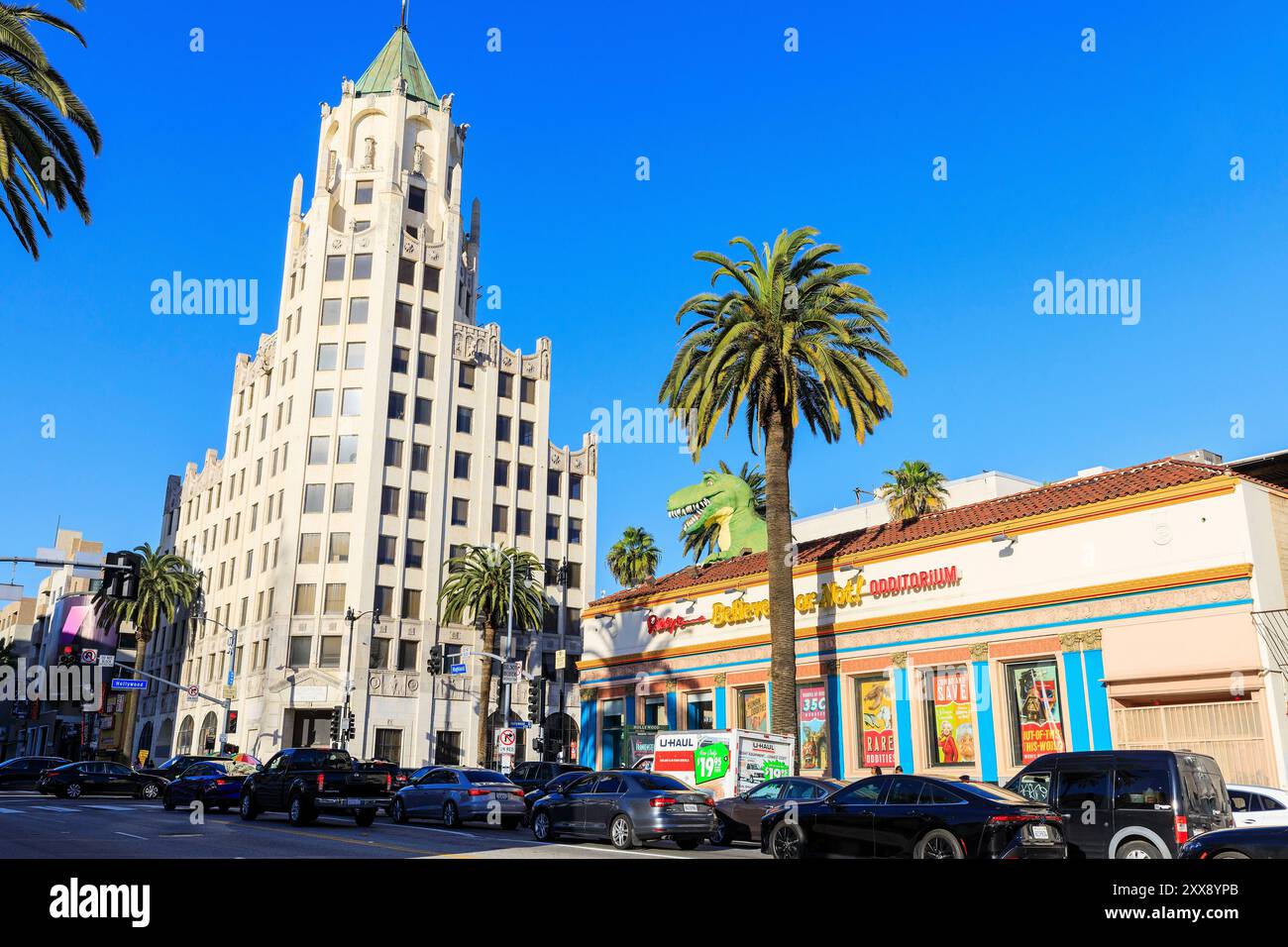 United States, California, Los Angeles, Hollywood, Hollywood district Stock Photo