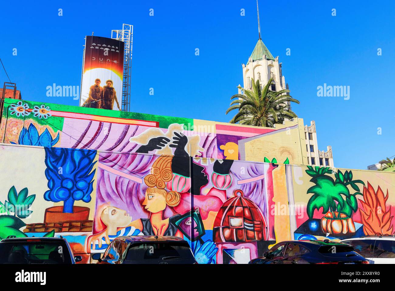 United States, California, Los Angeles, Hollywood, Hollywood district Stock Photo