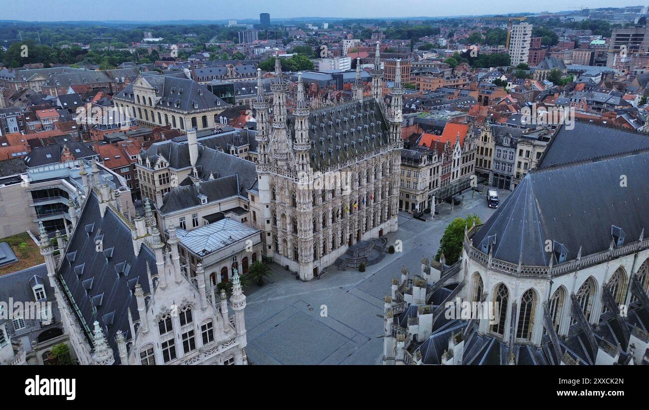 Leuven city hall belgium hi-res stock photography and images - Alamy