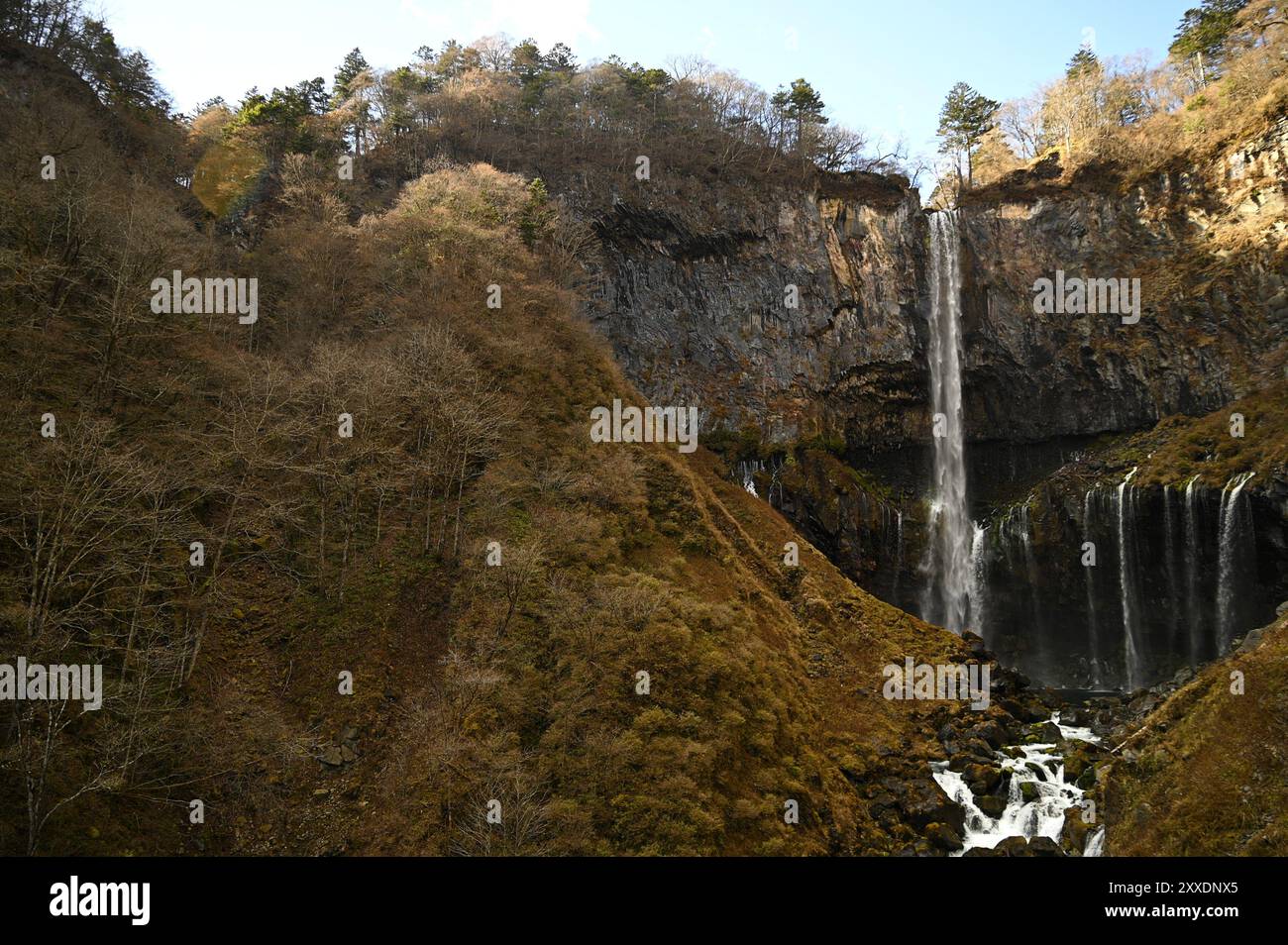 Natural landscape with scenic cascade view at Kegon no Taki the most ...