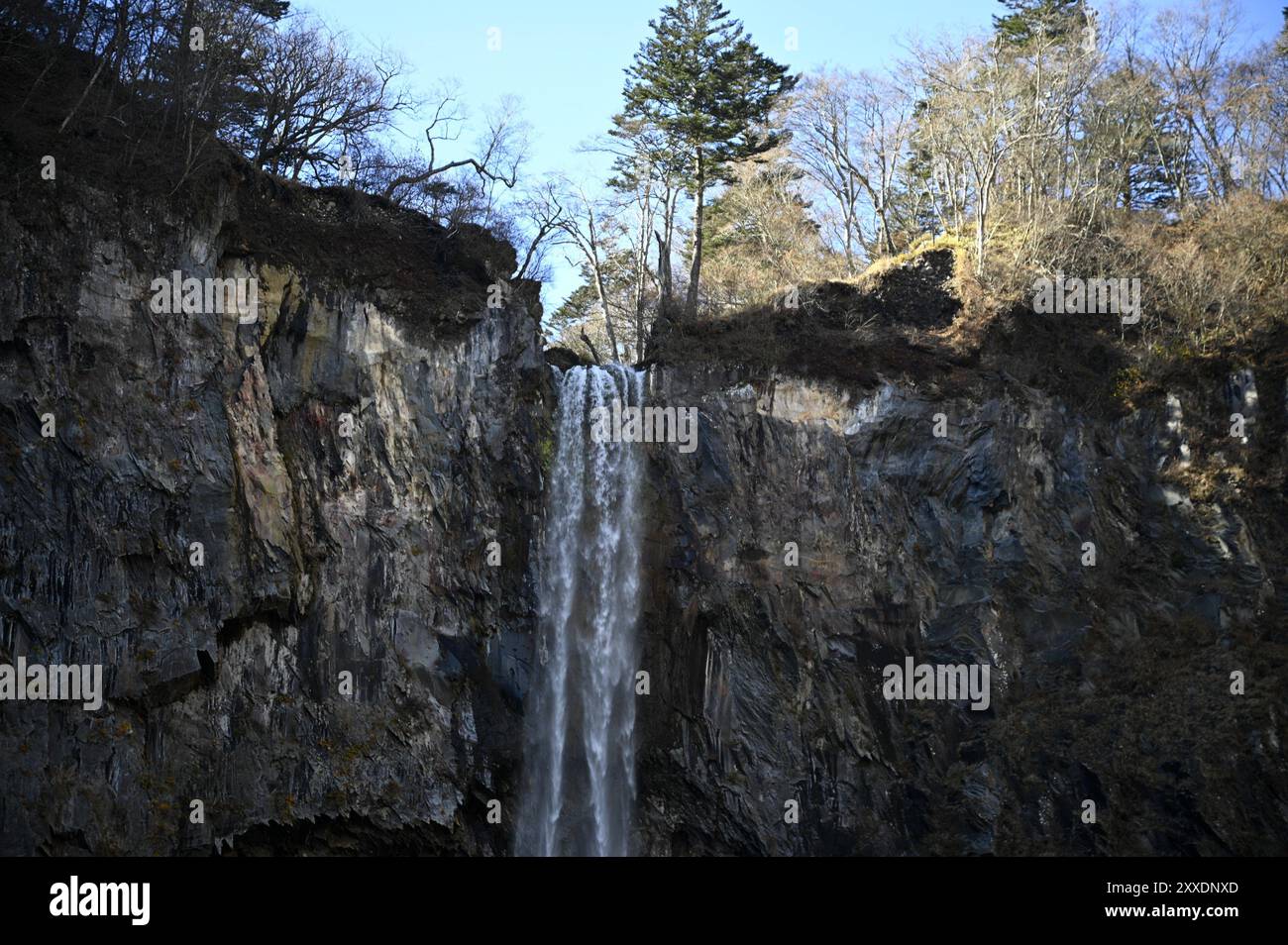 Natural landscape with scenic cascade view at Kegon no Taki the most ...