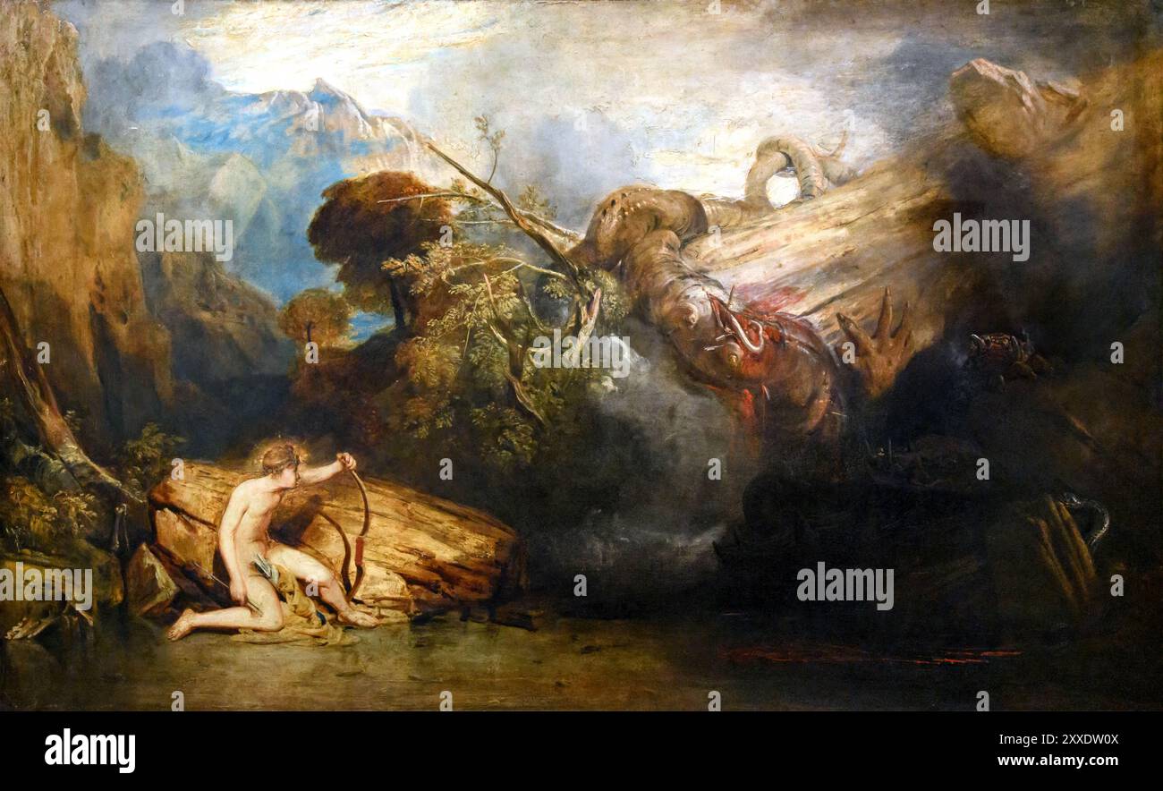 (Barcelona) Apollo and Python - 1811 - William Turner - Tate Britain ...