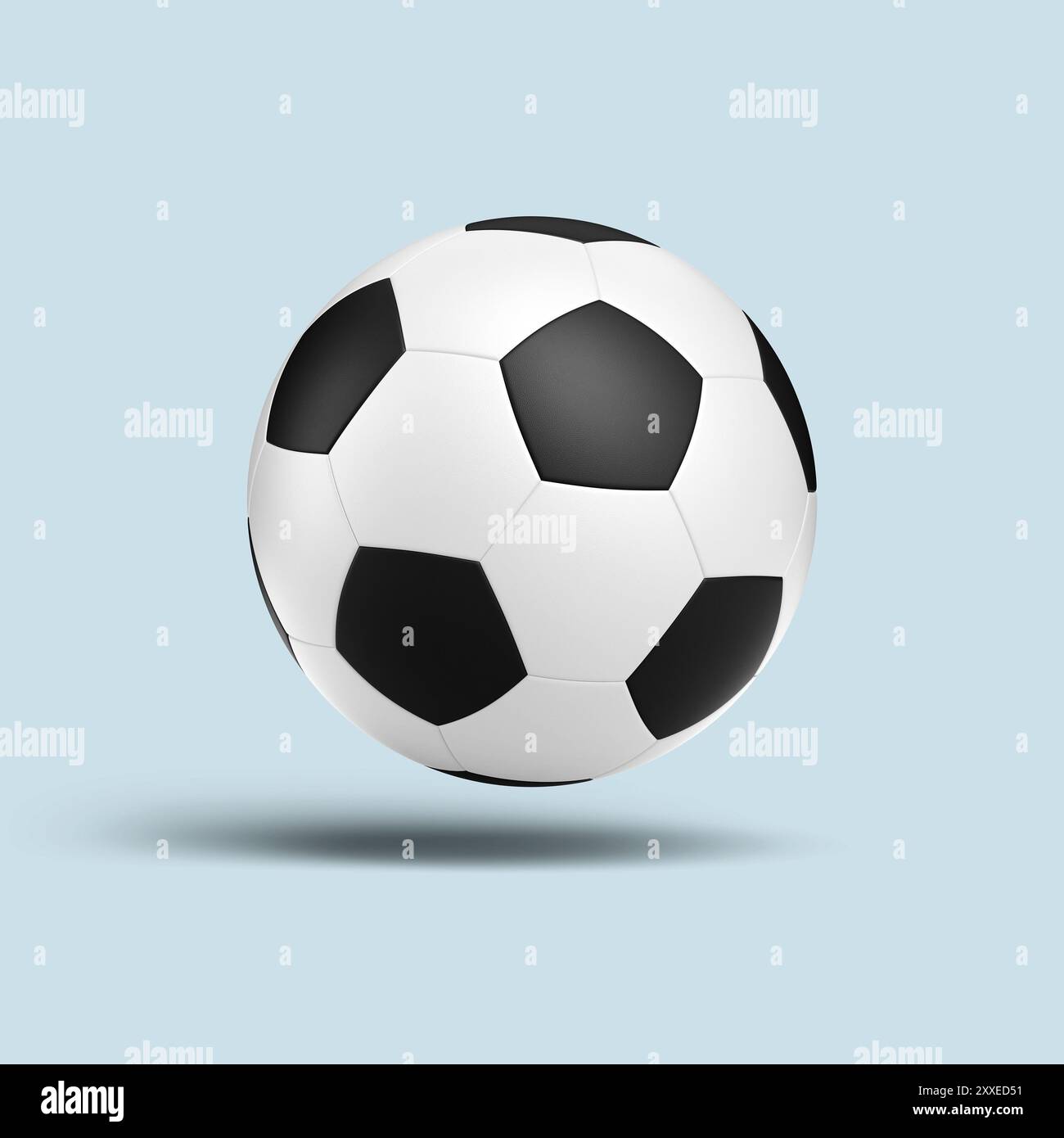 Soccer Ball 3D Rendering on isolated background Stock Photo - Alamy