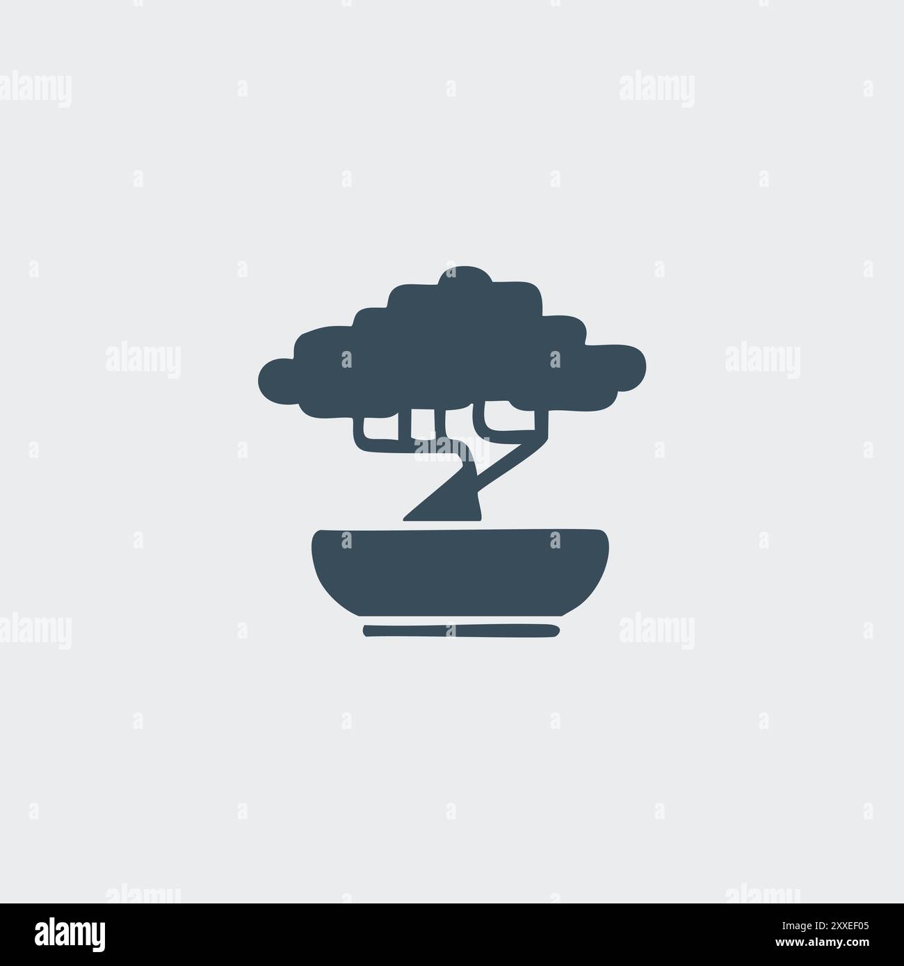 Miniature shrub Stock Vector Images - Alamy