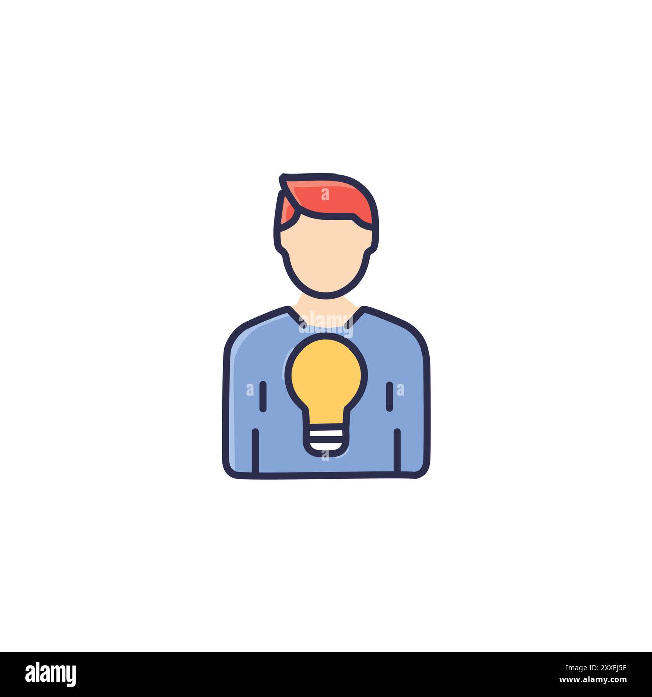 Problem solving mindset vector Cut Out Stock Images & Pictures - Alamy