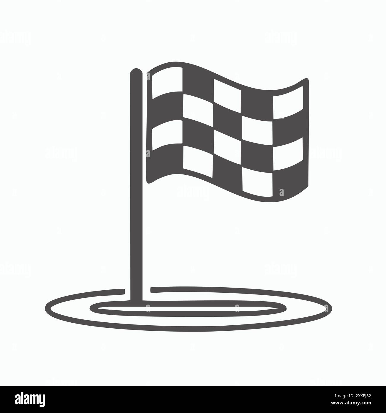 Driving finish Cut Out Stock Images & Pictures - Alamy