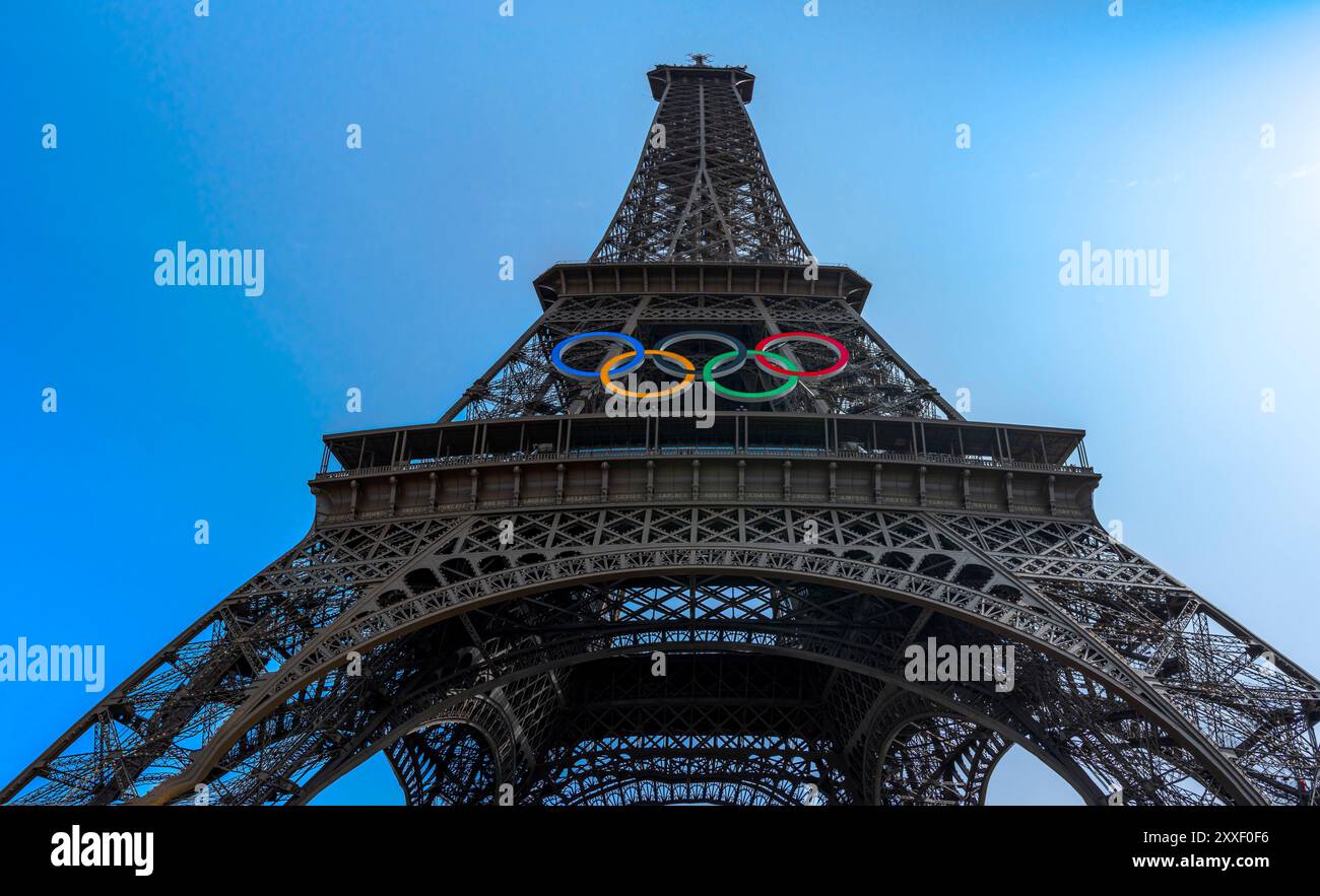 Paris, France 08 22 2024 Olympic Games Paris 2024. View of the