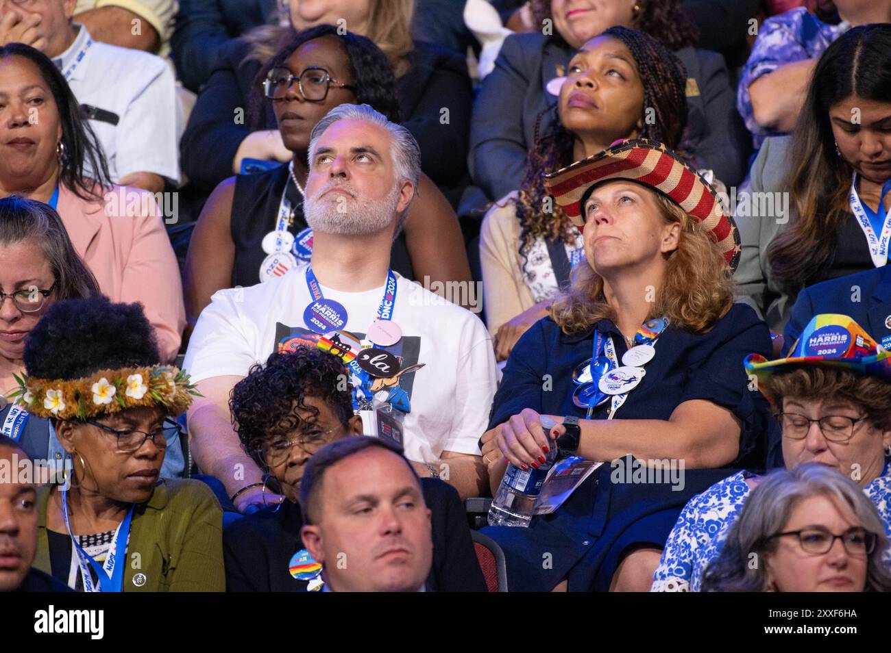 Dnc Events Chicago, Illinois USA - 08-21-2024: Democratic National Convention ...
