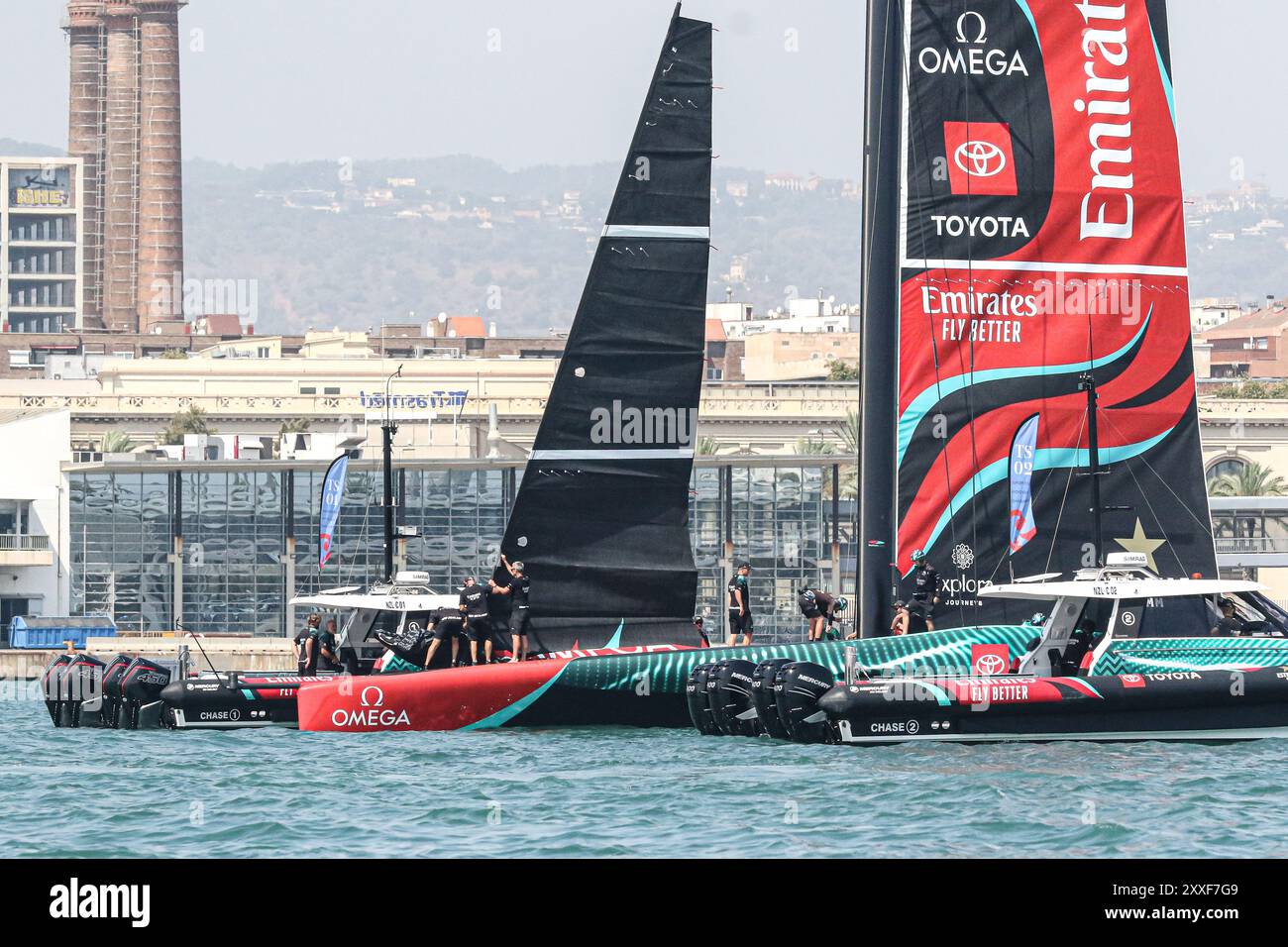 America's cup 2024 Barcelona- Preliminary Regatta -Emirates Team New ...