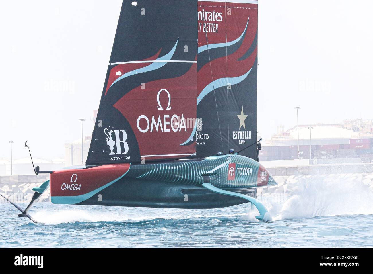 America's cup 2024 Barcelona- Preliminary Regatta -Emirates Team New ...
