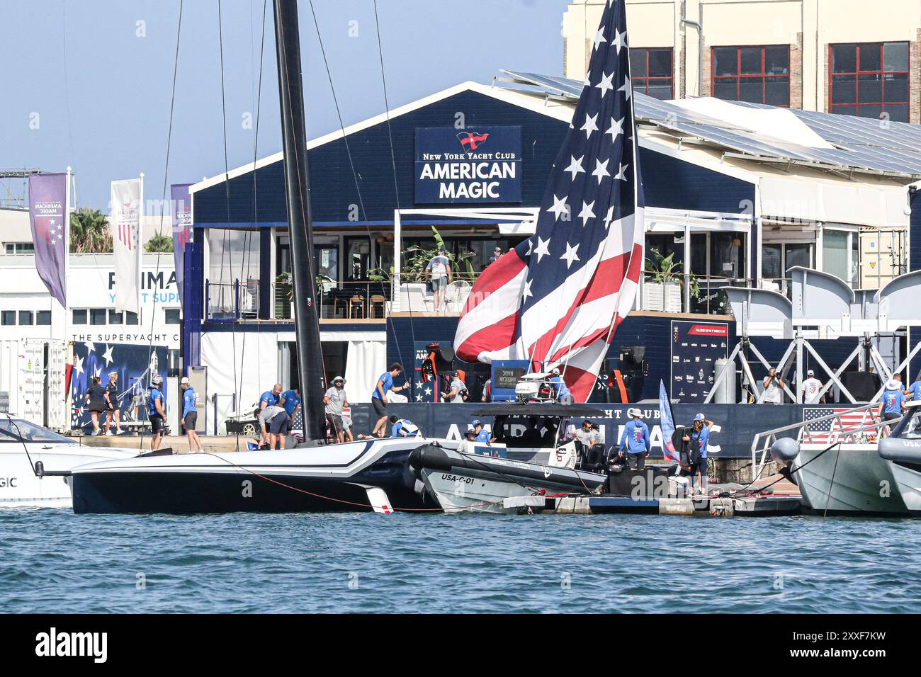 America's cup 2024 Barcelona- Preliminary Regatta - NYYC American Magic ...