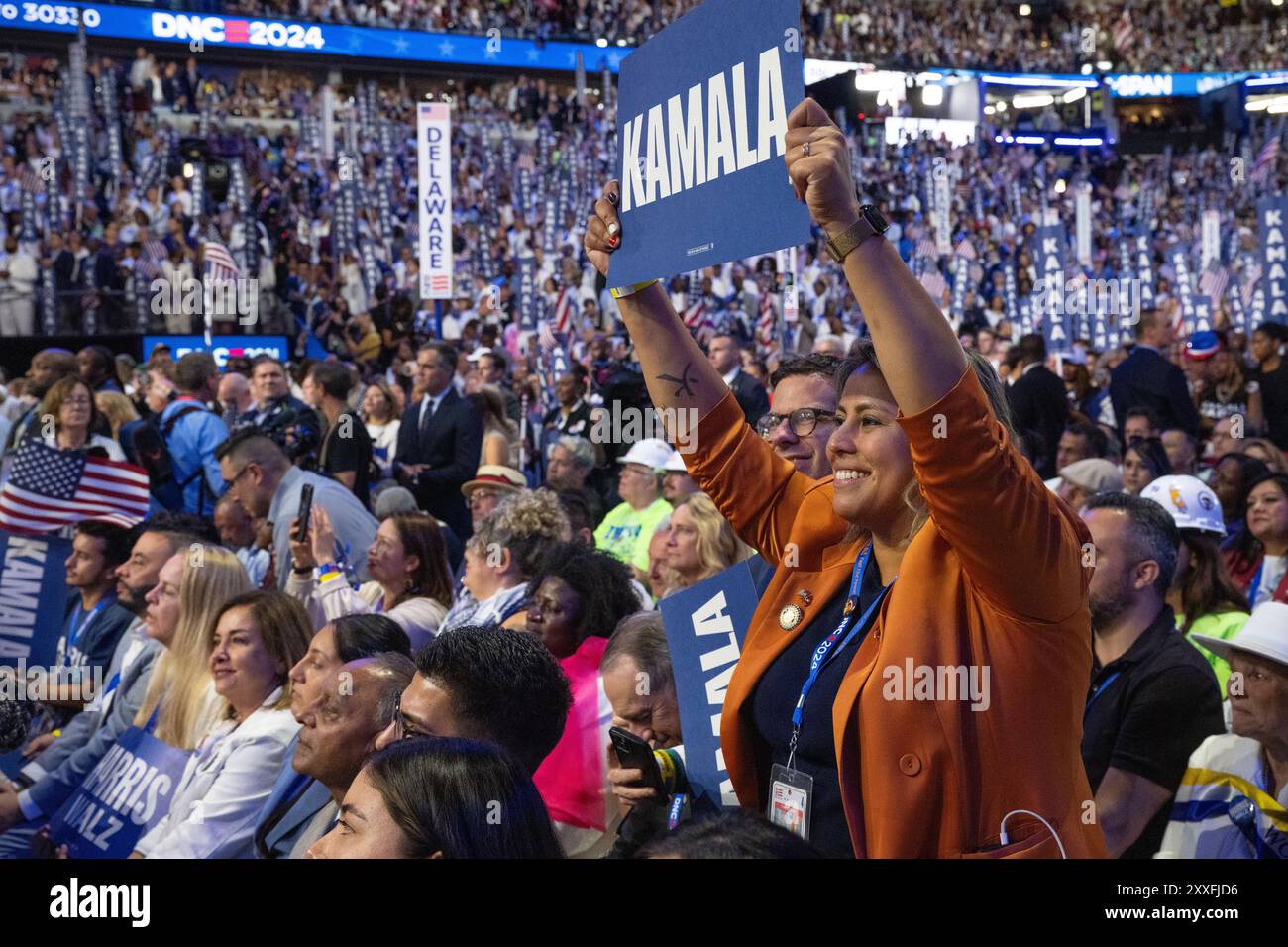 Chicago, Illinois USA 08222024 Democratic National Convention