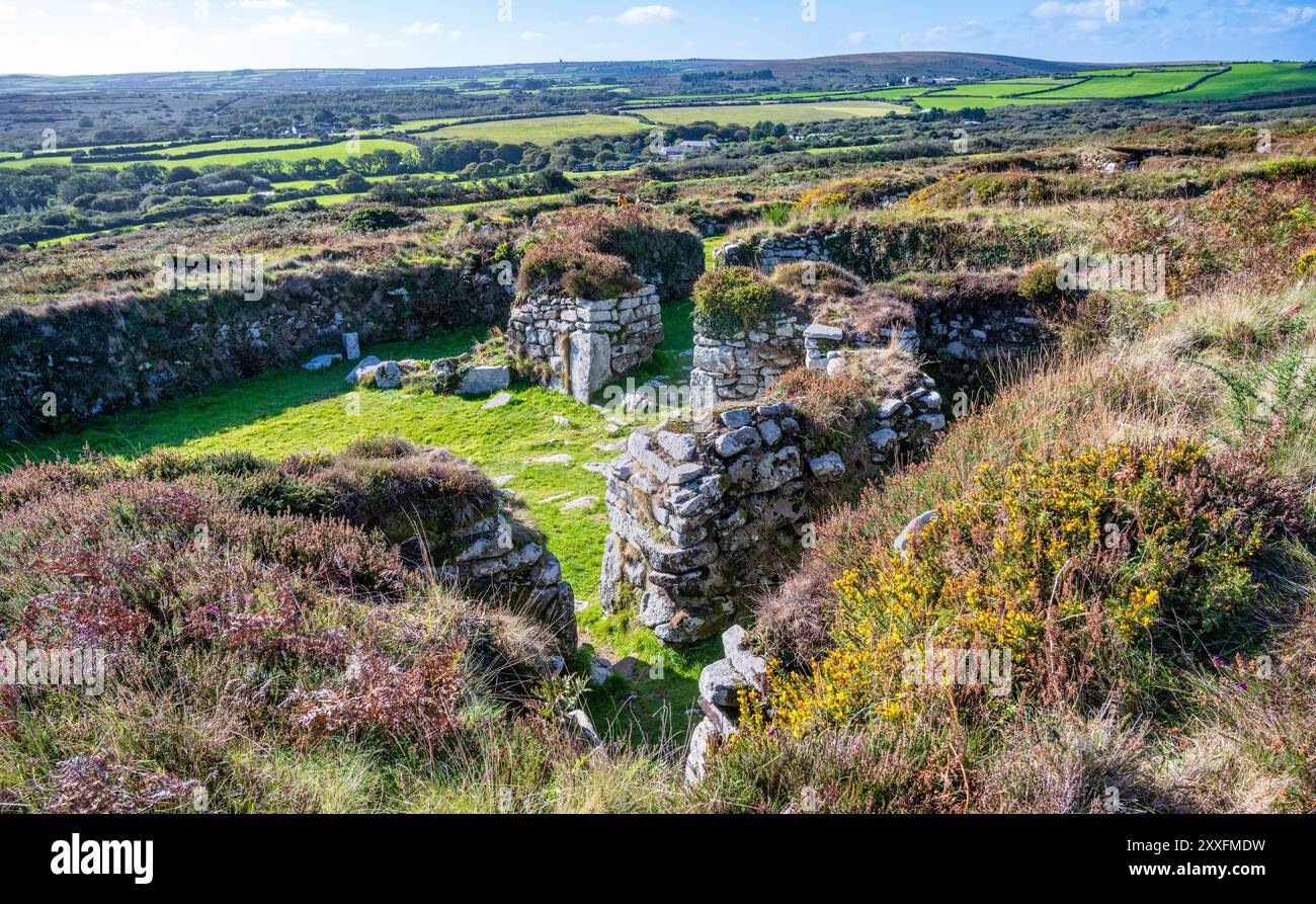 Chysauster Ancient Village is an Iron Age and Romano-British village of ...
