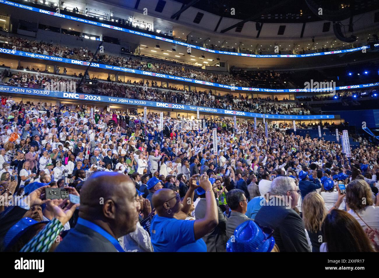 Dnc Events Chicago, Illinois USA - 08-22-2024: Democratic National Convention ...