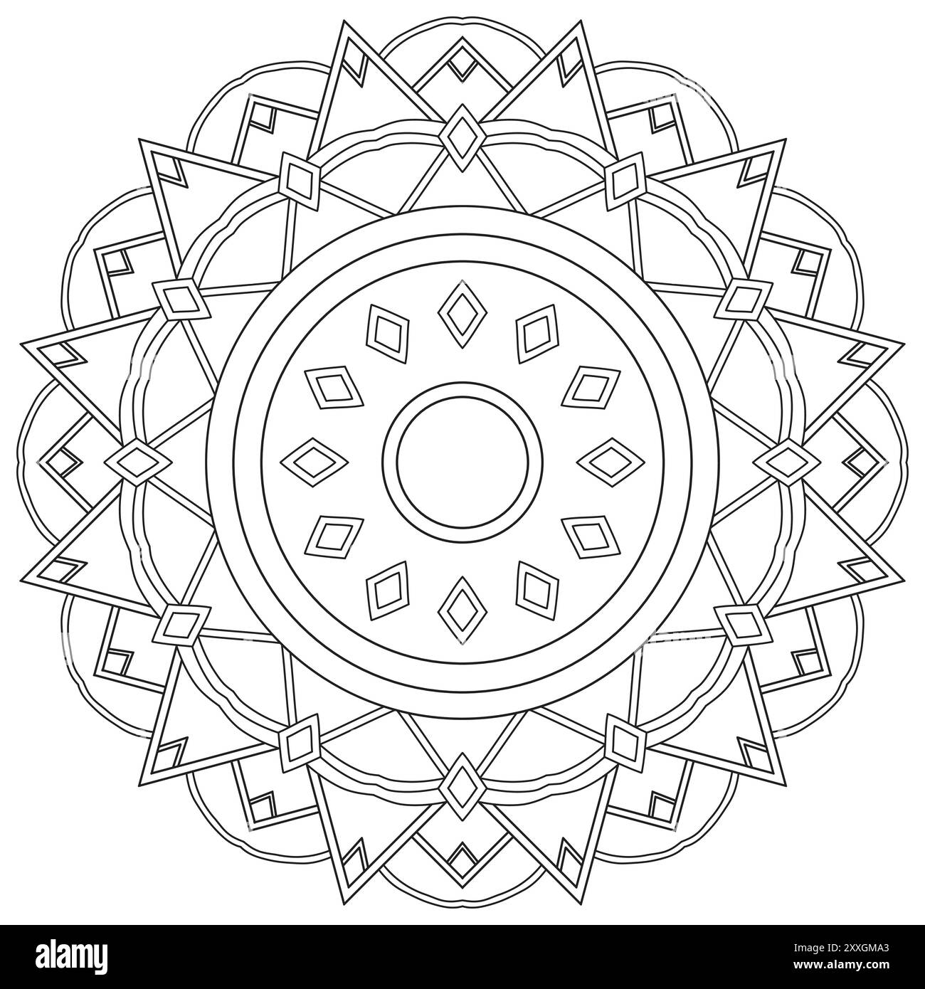Animal mandala vector hi-res stock photography and images - Alamy