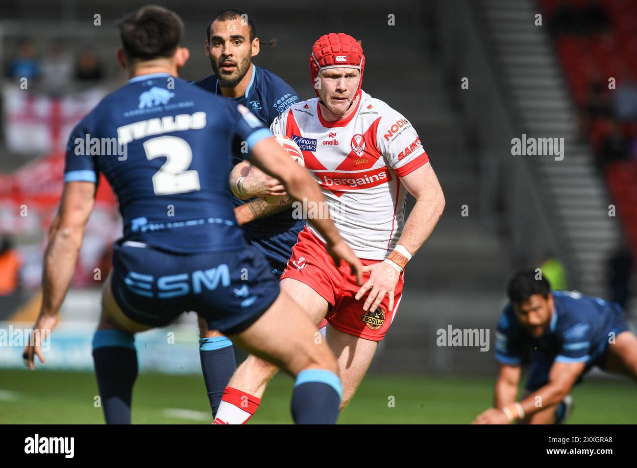 St. Helens, England - 24th August 2024 - Rugby League Betfred Super ...
