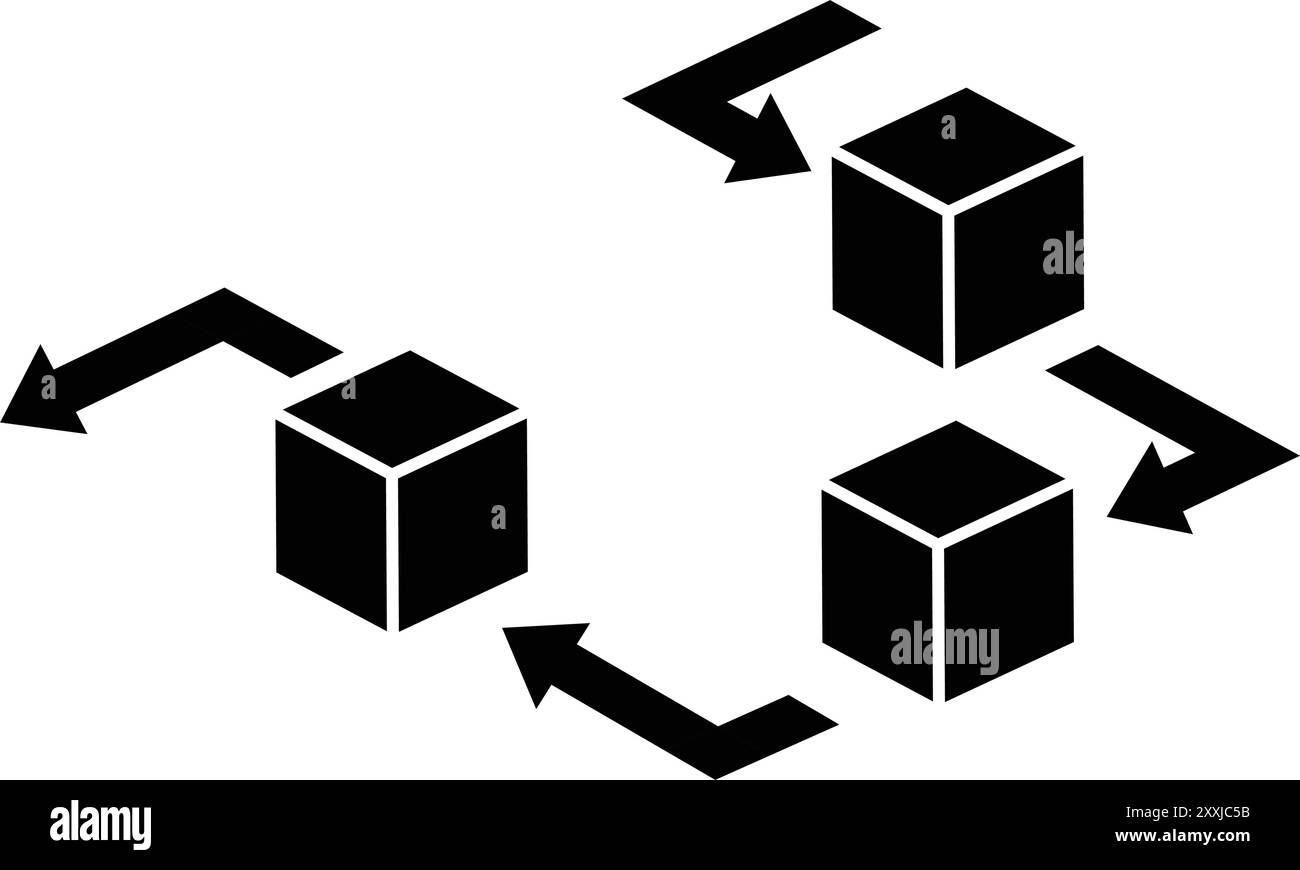 FIFO Icon - Goods Management Vector, Sign and Symbol for Design ... image.