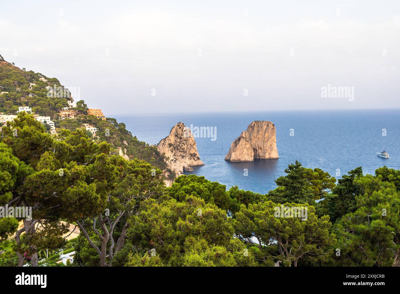 Dramatic natural landscape faraglioni rocks hi-res stock photography ...