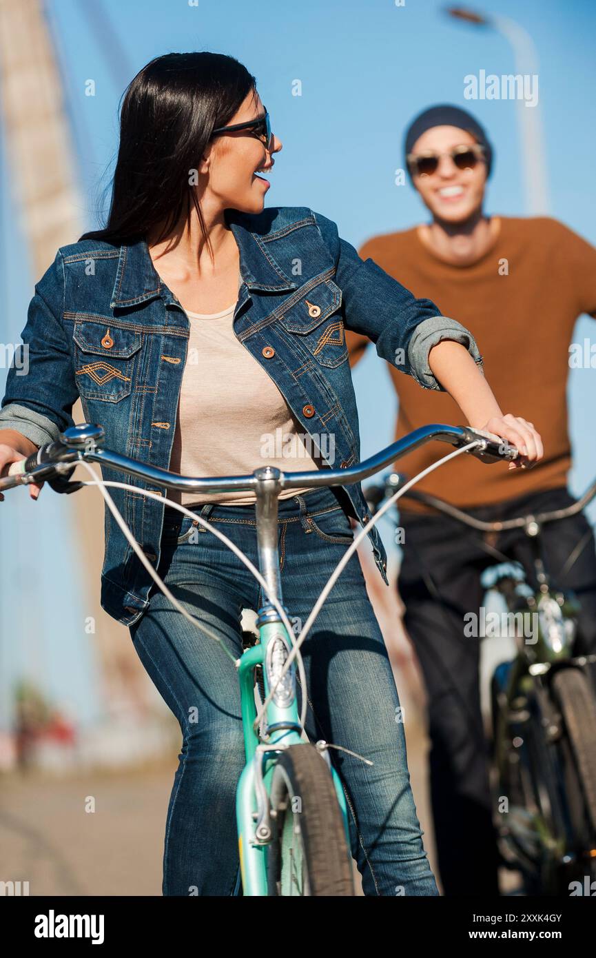 I love my bike hi res stock photography and images Alamy
