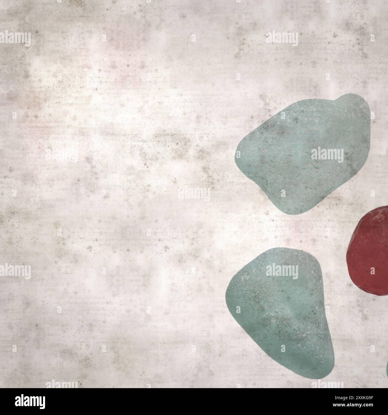 Pebble Texture Paper stylish textured old paper background with sea glass pebble pieces ...
