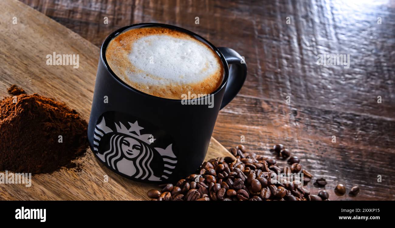 Starbucks coffee cup name hi-res stock photography and images - Alamy