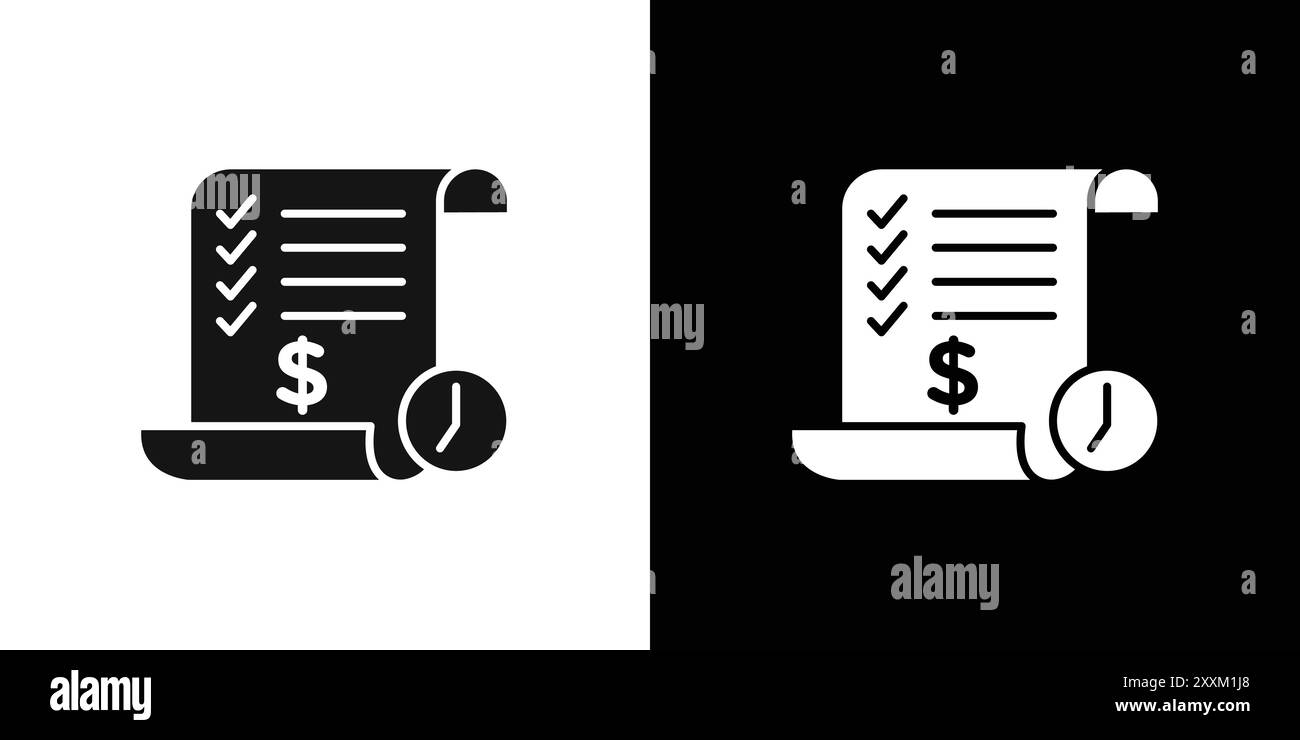Transaction history Stock Vector Images - Alamy