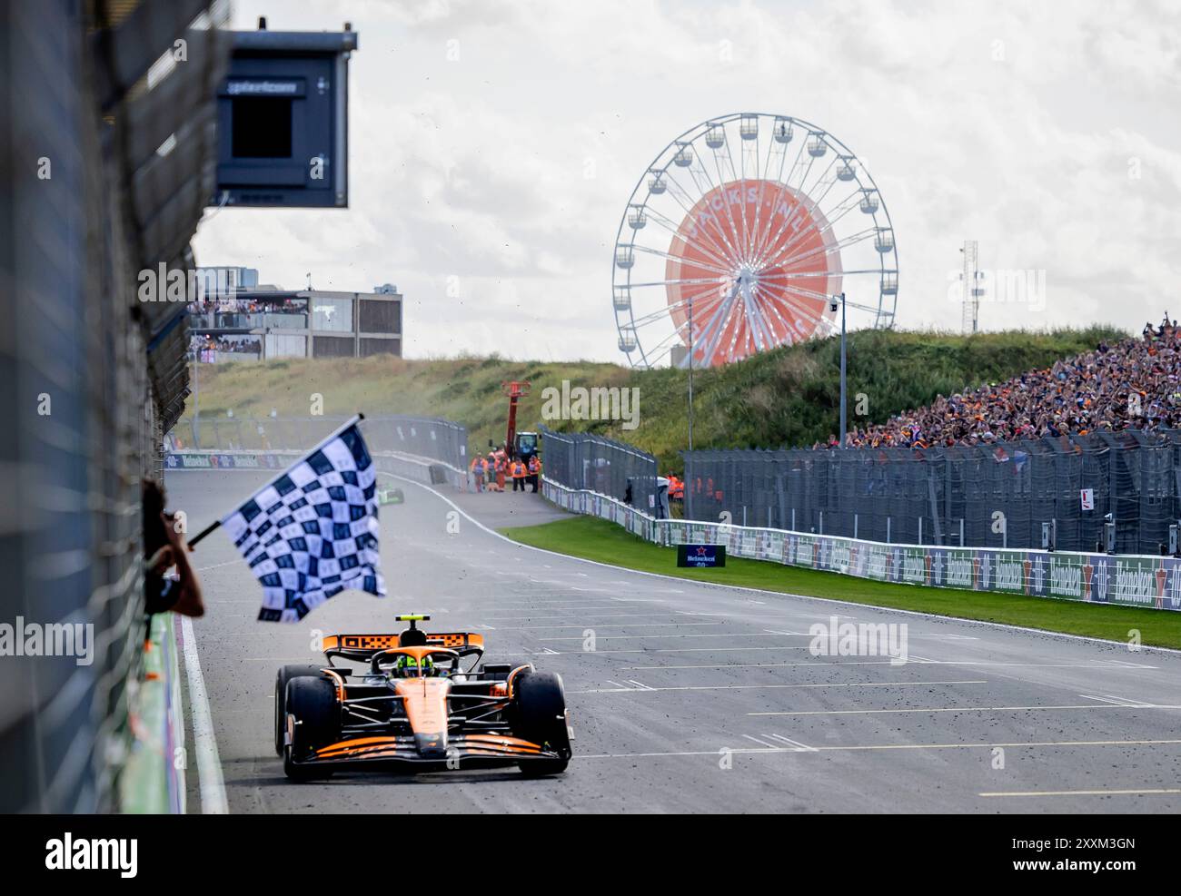 Zandvoort Netherlands 25th Aug 2024 ZANDVOORT Lando Norris zandvoort-netherlands-25th-aug-2024-zandvoort-lando-norris