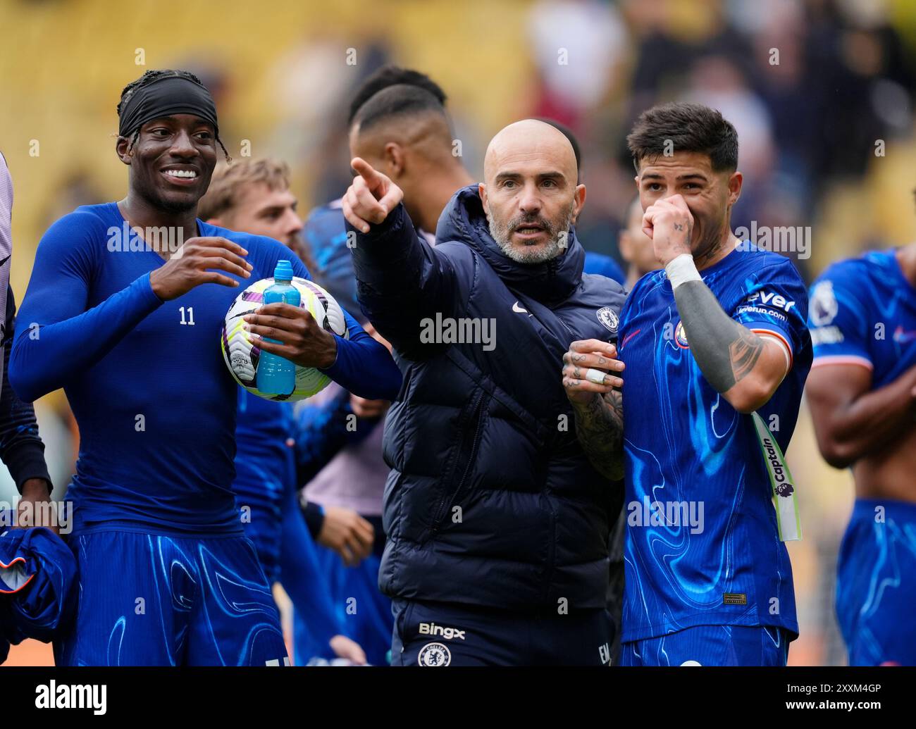 Noni madueke chelsea wolves 2024 hires stock photography and images