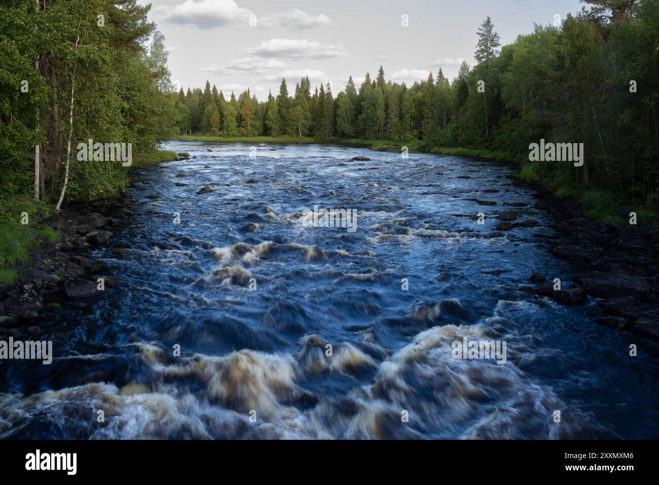 Arctic Circle Hiking Area, lapland, Finland Stock Photo Alamy