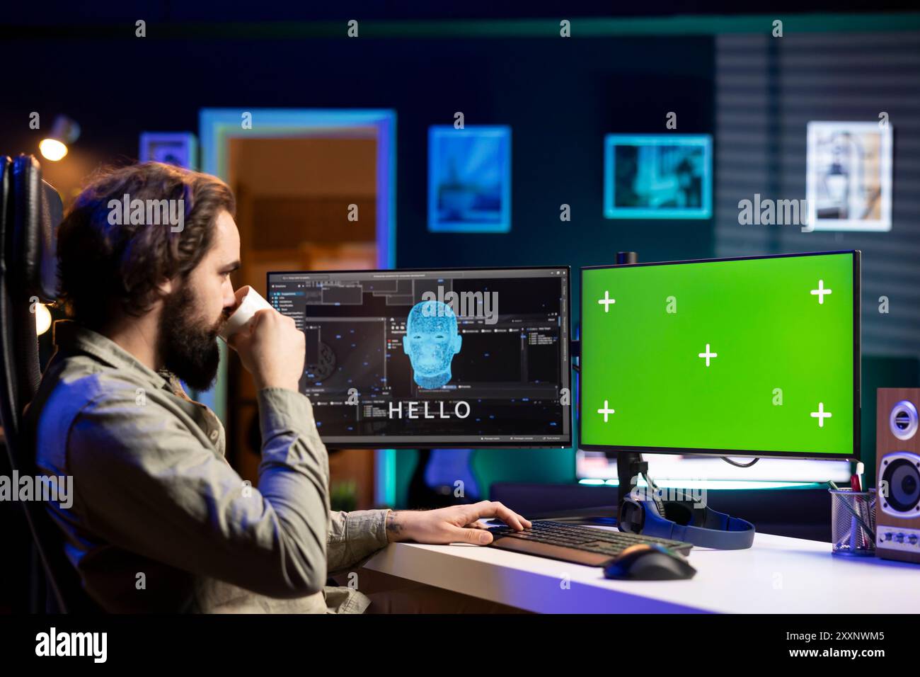 Work Consuning Computing Gaining consciousness hi-res stock photography and images - Alamy