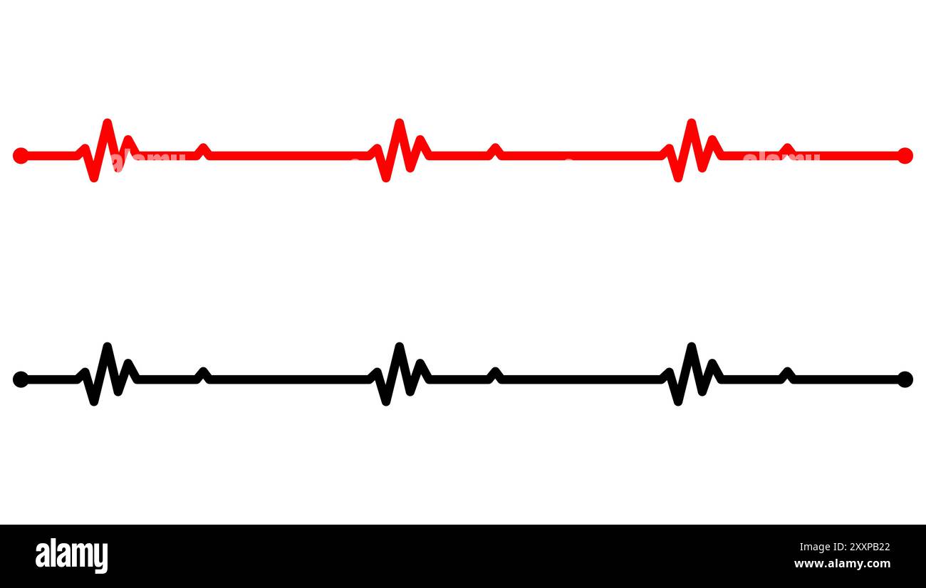 Heartbeat icon on pack. Vector illustration. Stock Vector