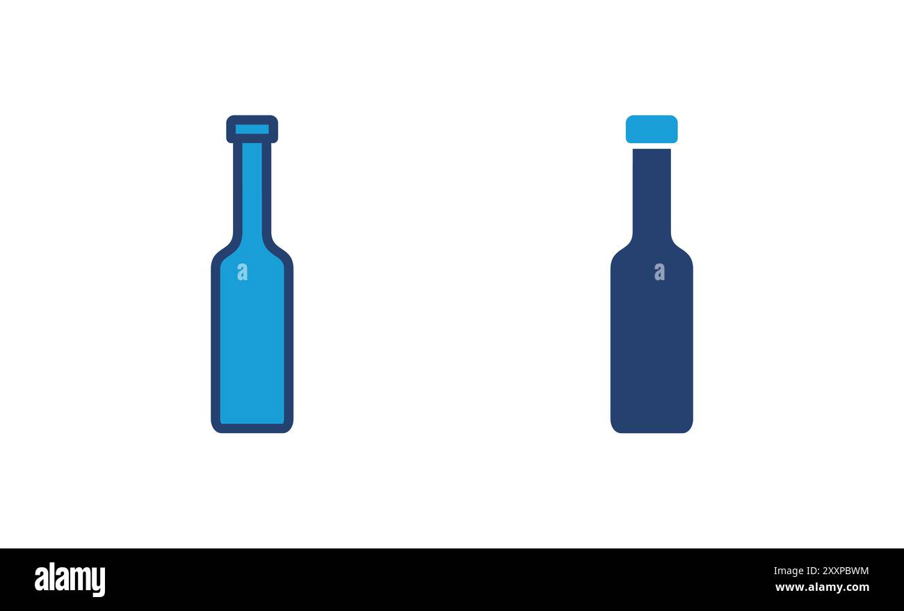 Bottle icon vector. bottle vector icon Stock Vector Image & Art - Alamy