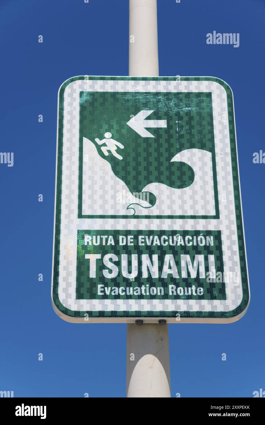 Tsunami watch evacuation