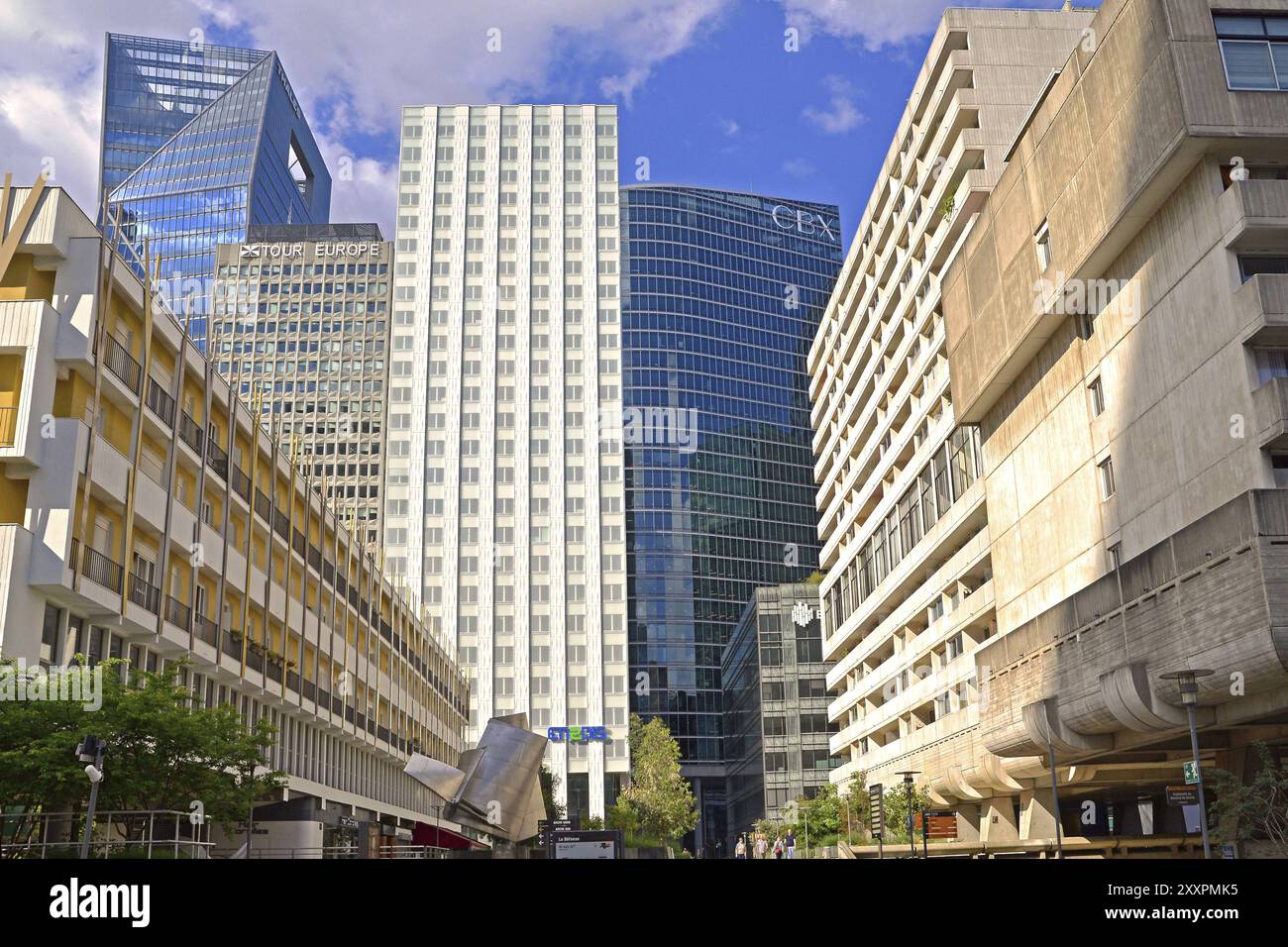 Modern office buildings, company headquarters Stock Photo - Alamy